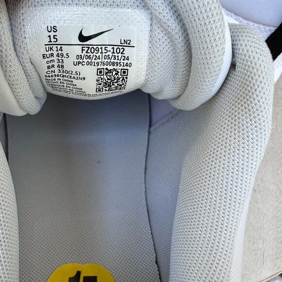 Nike Force Trout 9 Pro MCS Mens Baseball Cleats Size 15 White FZ0915-102 New - Picture 5 of 12